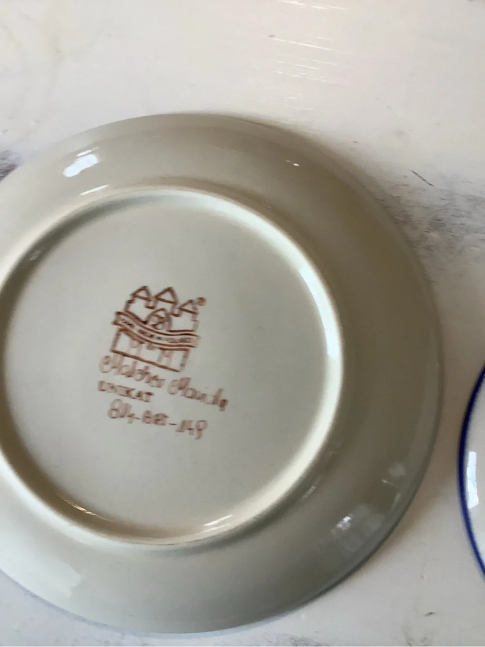 Set Of 3 Three UNIKAT Polish Pottery Plates Floral Butterfly